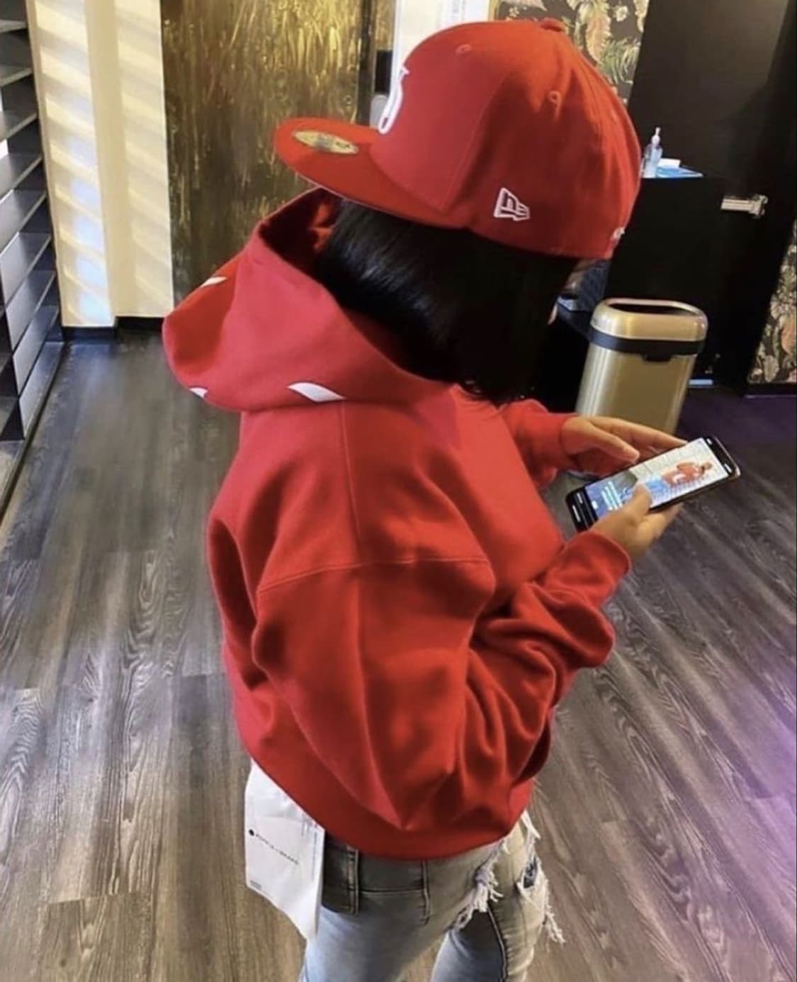 뉴에라 mlb 어센틱 세인트루이스 카디널스 피티드 캡 게임 스칼렛  상품이미지1