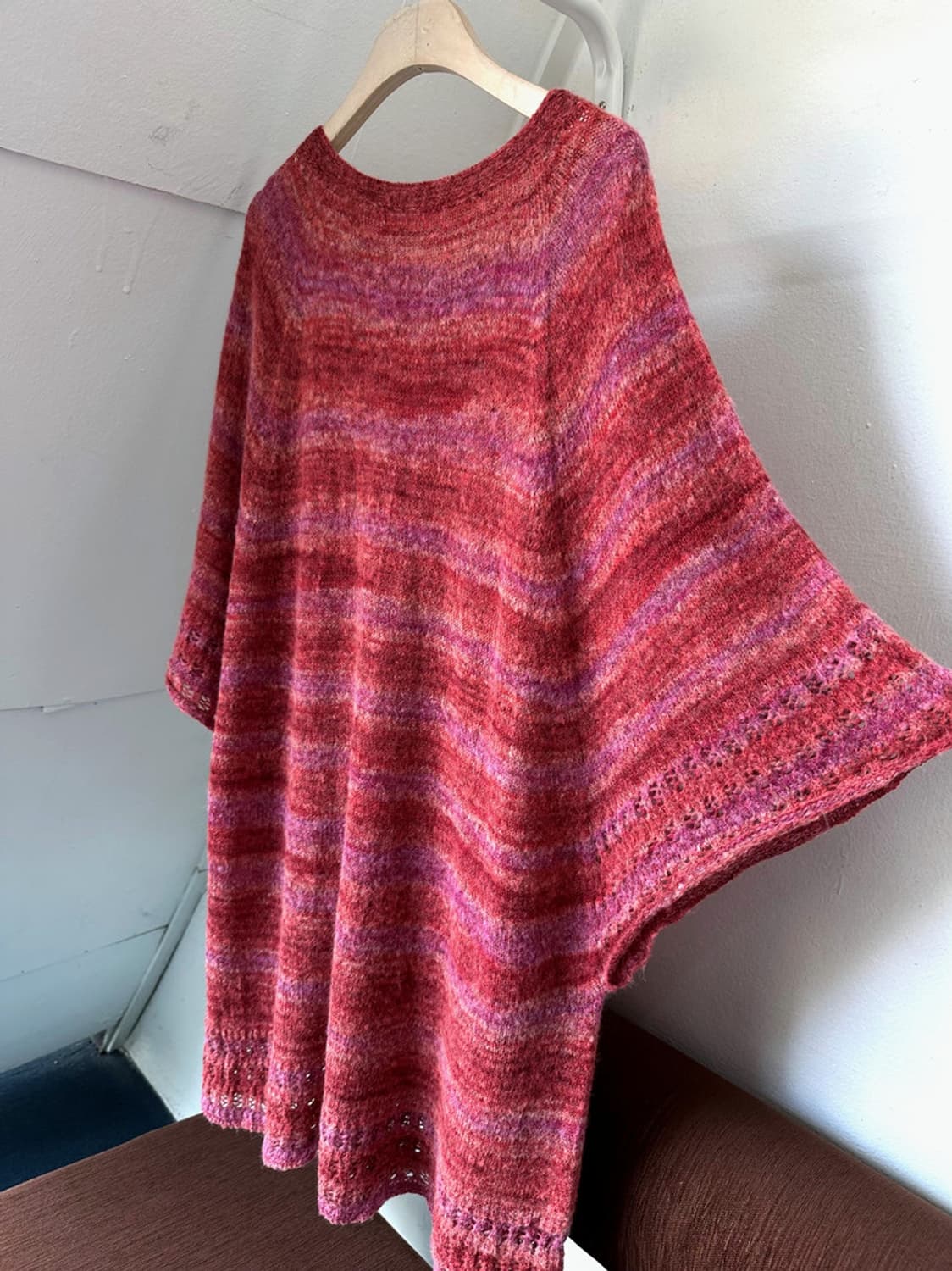 Brushed high gauge wide knit TOP 상품이미지7