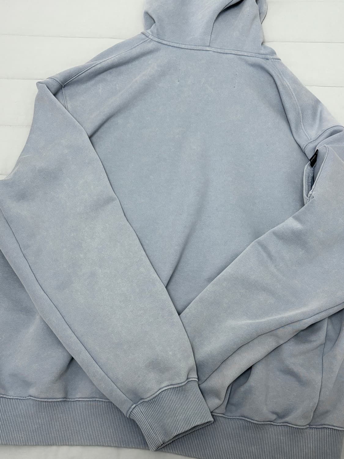 (마지막 가격) 오픈와이와이 OPEN YY 워시드 박스 후드집업 블루 상품이미지4