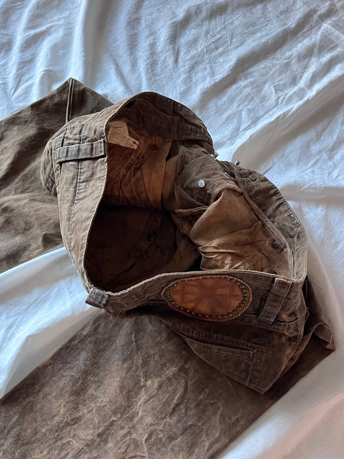 Dsquared2 Mud Coated Wash Denim Jeans 상품이미지8