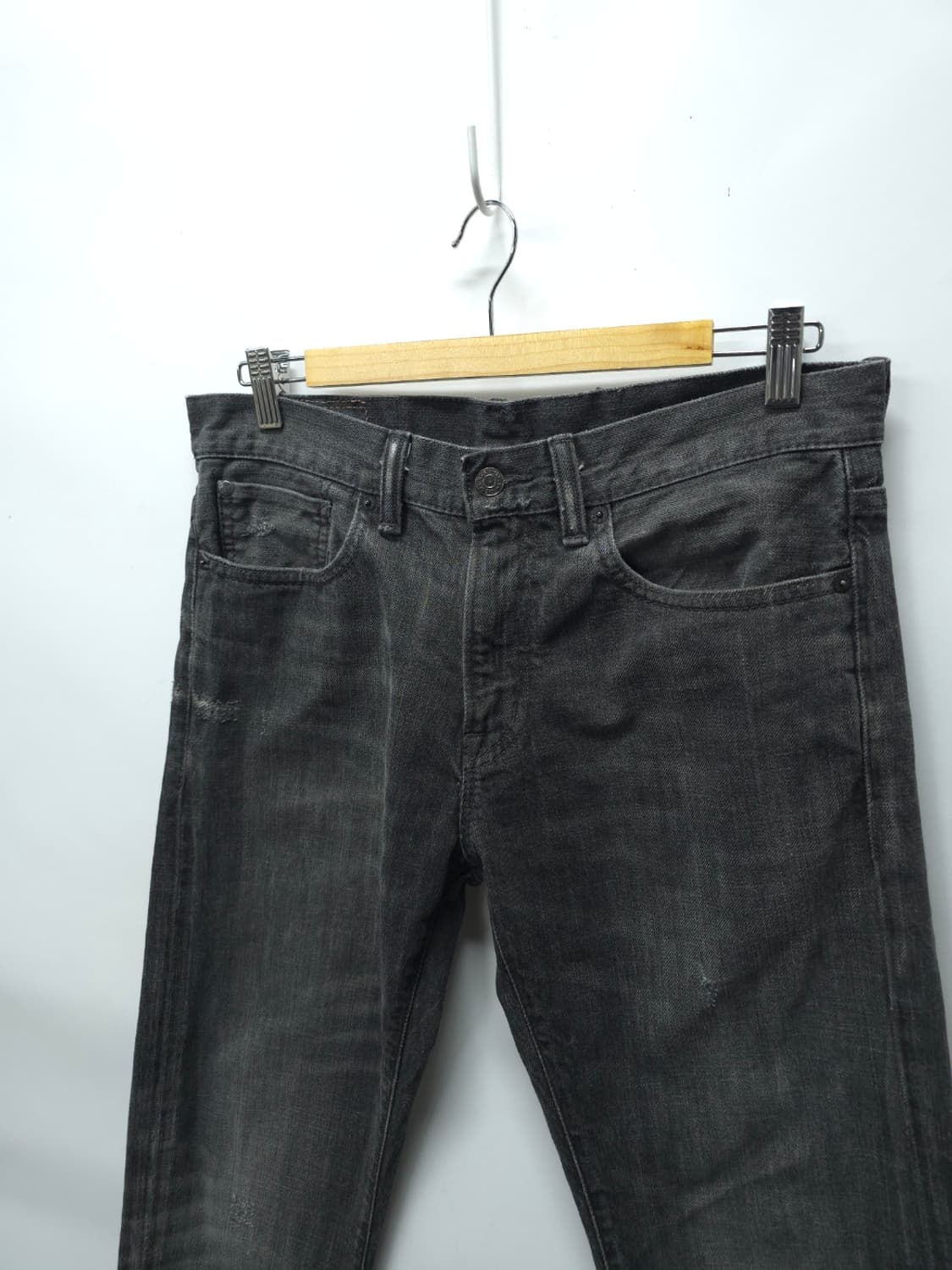 ​데님앤서플라이 랄프로렌 블랙워싱데님 빈티지 스트레이트 팬츠(30~31) 상품이미지3