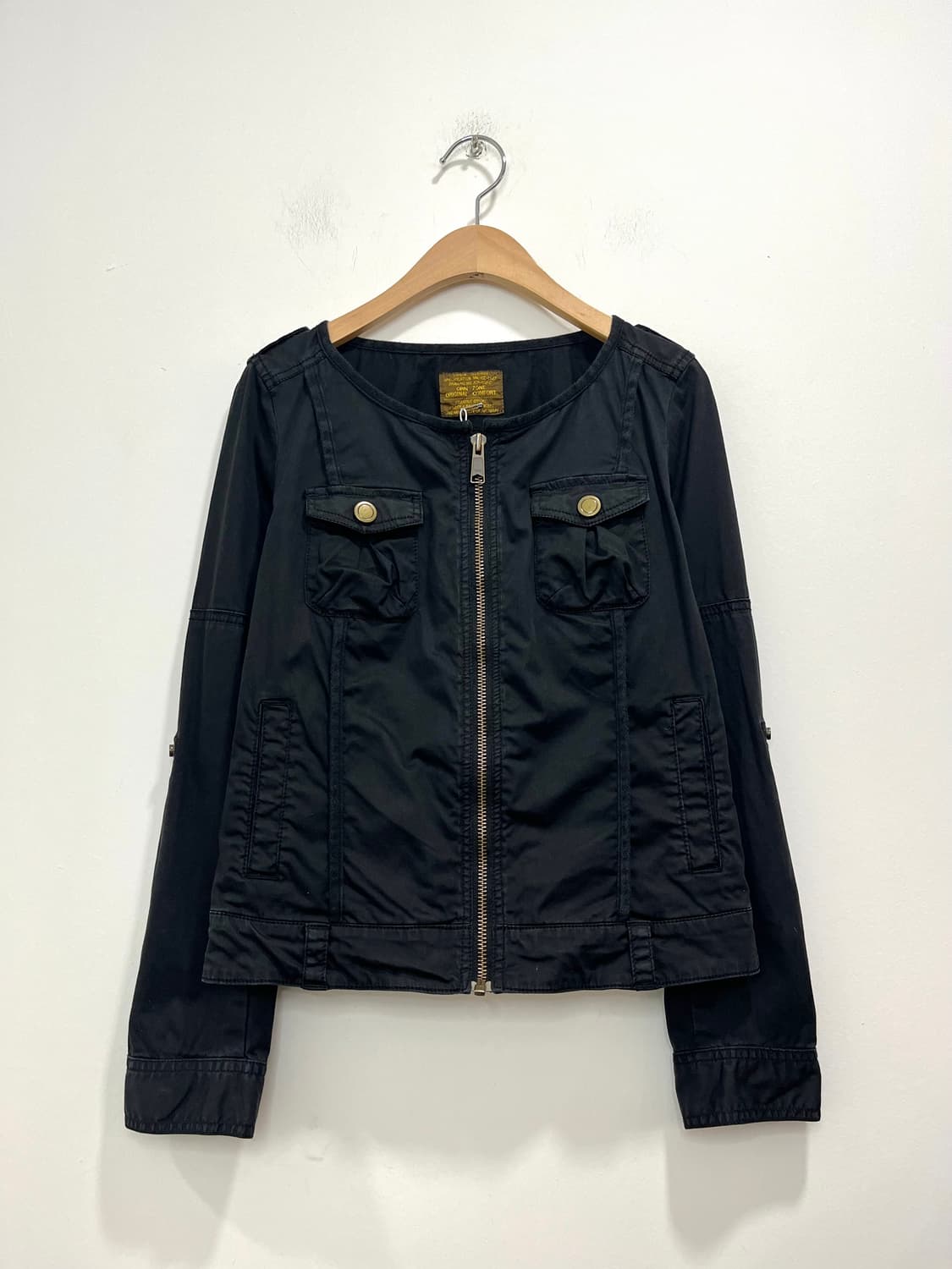 일본 빈티지 노카라 카고 포켓 숏 집업 자켓 상품이미지1