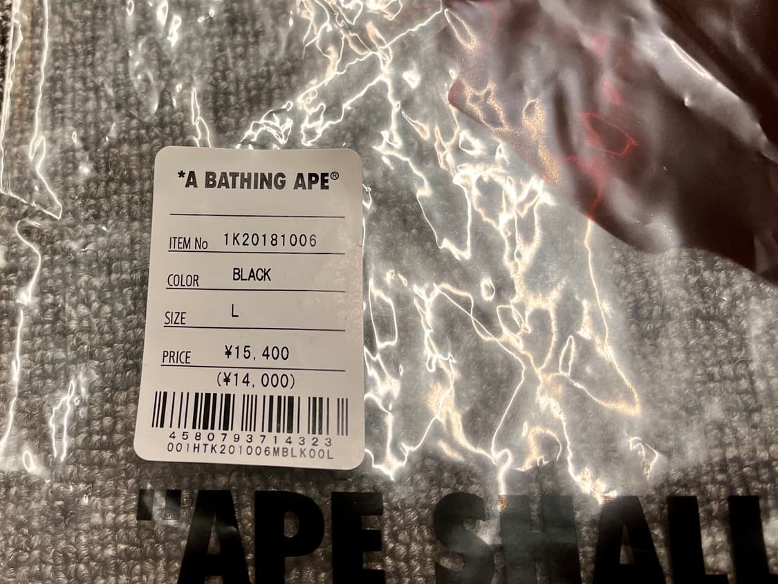 BAPE 베이프 타이 다이 버킷햇 L 새제품 상품이미지7