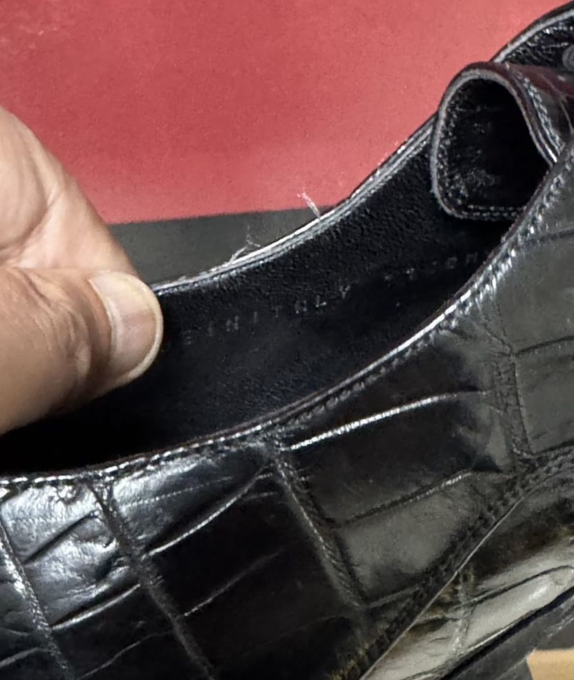 디올 옴므 슈즈(크로커다일 스킨-악어가죽)42.5 사이즈-해외발송 상품이미지8