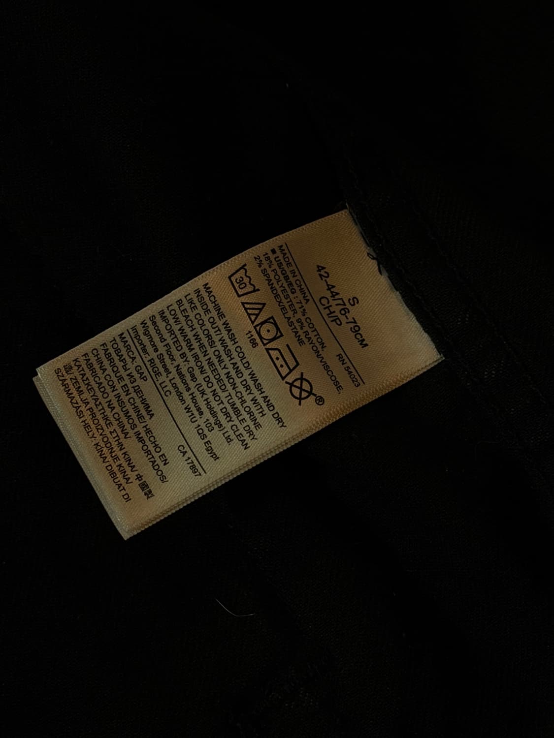 Gap(갭) 유니크 데님 라이더 자켓 상품이미지4