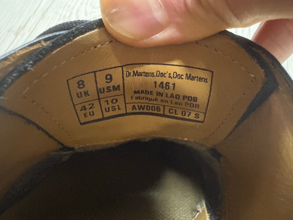 닥터마틴 1461 3홀 스무스 270 상품이미지7