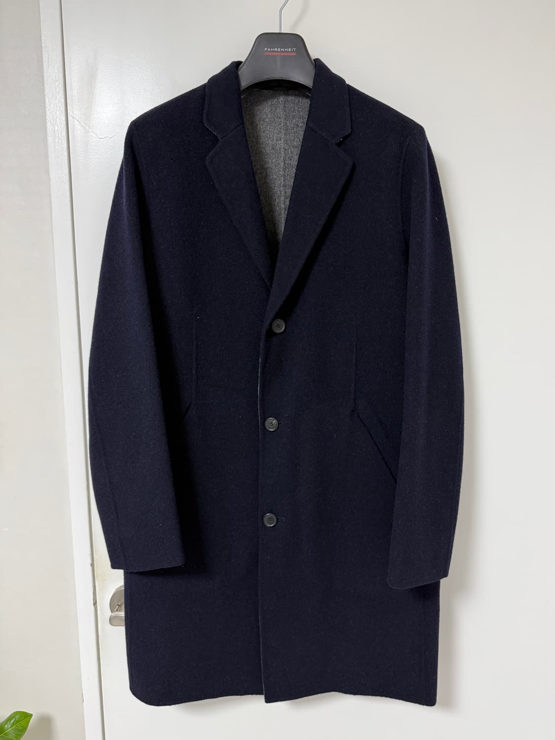 띠어리 들랭시 디바이스 울 캐시미어 코트 / 네이비 / L 상품이미지1