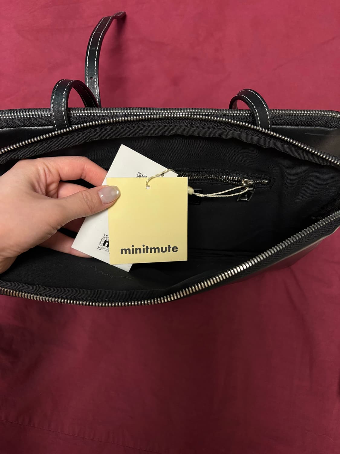 미닛뮤트 트윈백 블랙 상품이미지4
