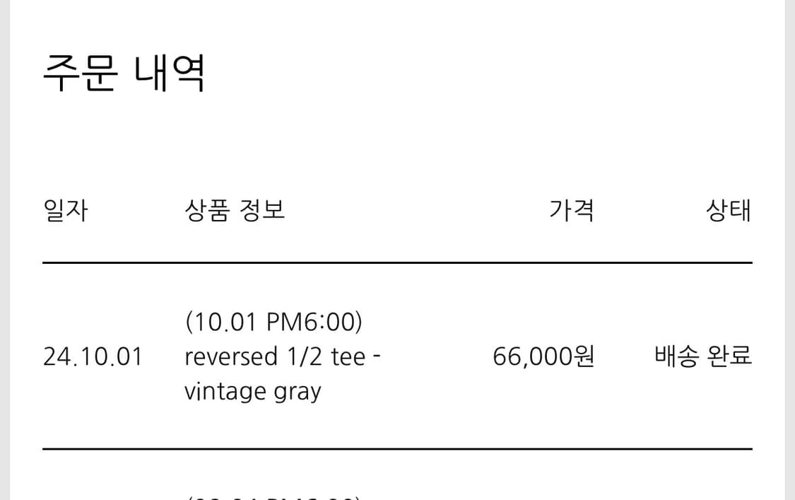 [3] 폴리테루 리버스드 티 - 빈티지 그레이 상품이미지3