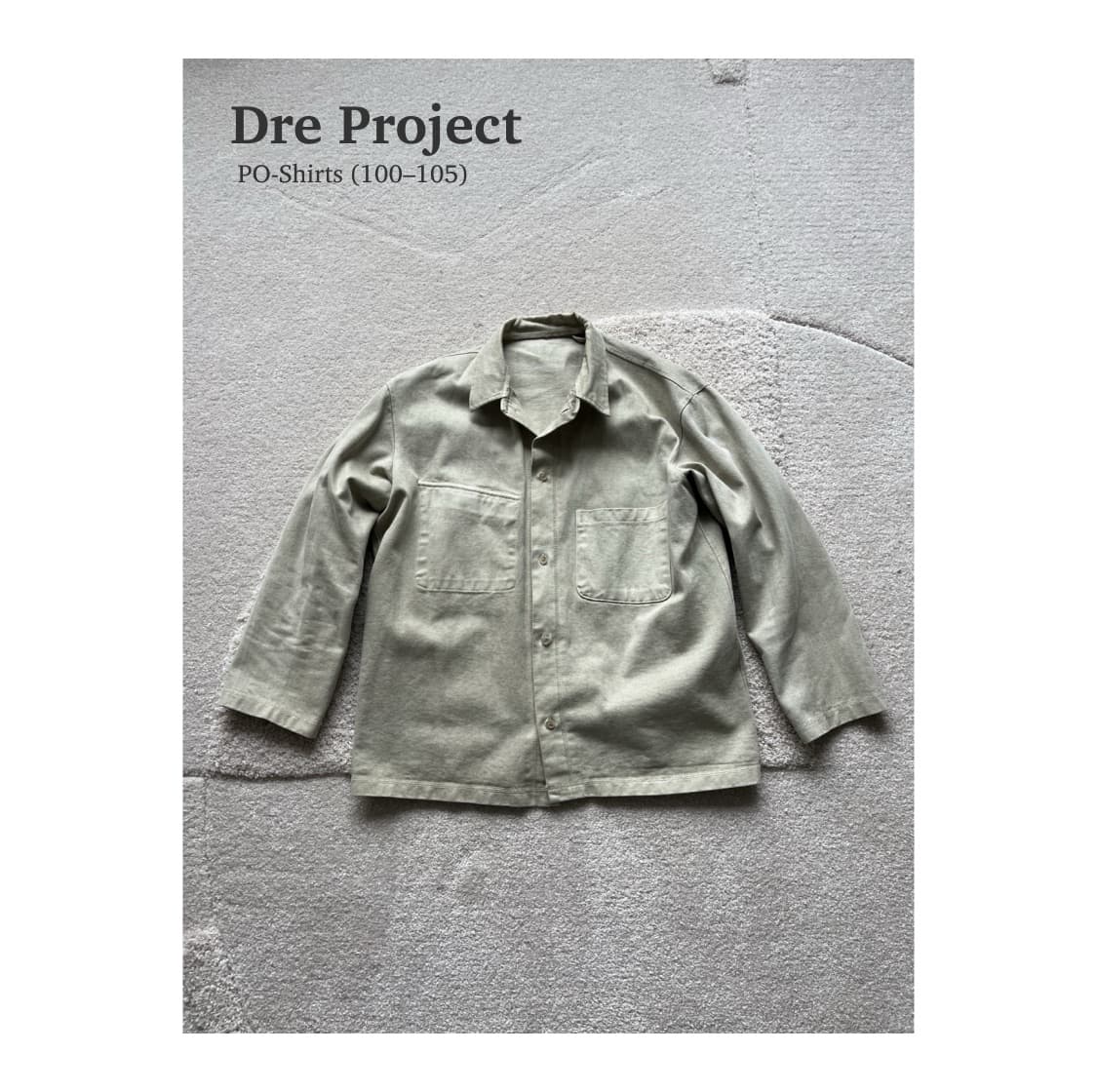 드레프로젝트 PO-Shirts (100–105) 상품이미지1