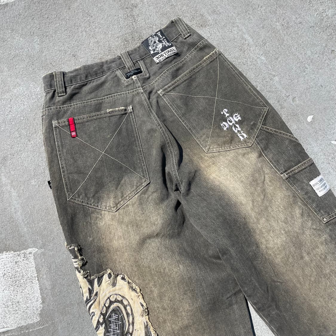 DOGTOWN 도그타운 독타운 드래곤 용 그런지 카펜터 데님팬츠 상품이미지4