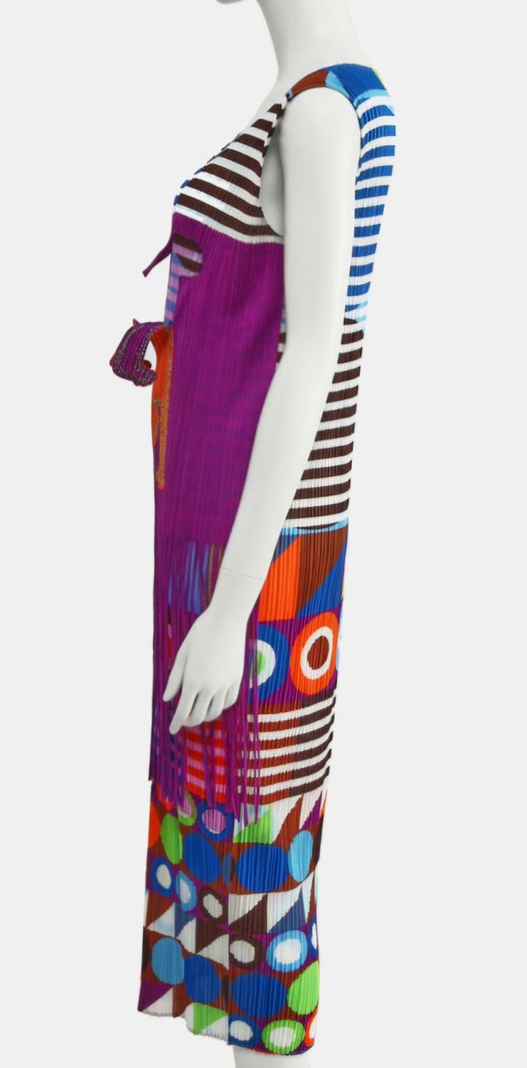 플리츠플리즈 이세이미야케 롱원피스 롱드레스 55~66 나시원피스 WM52 상품이미지8