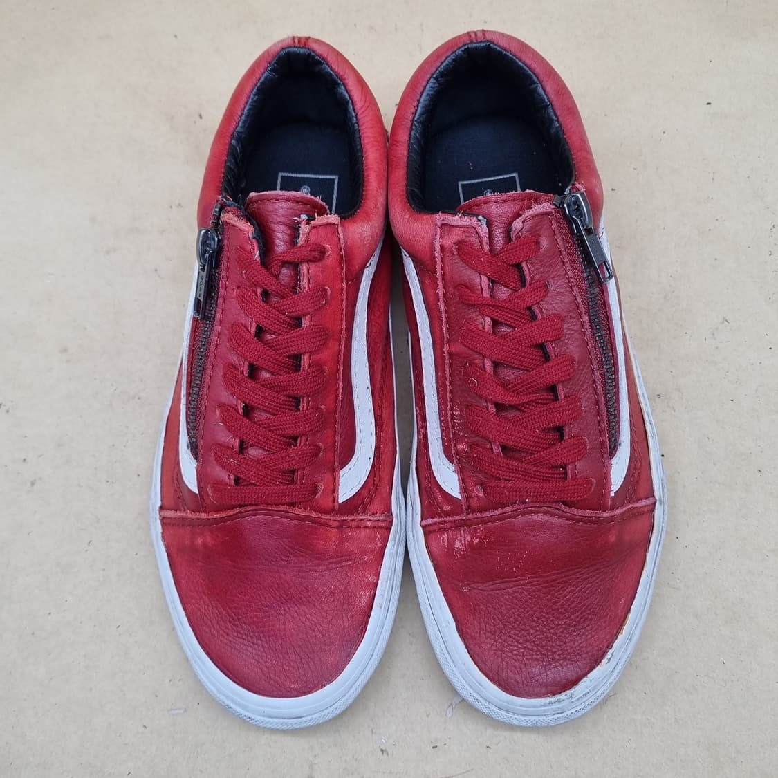 반스 올드스쿨 레더짚 여성스니커즈230  상품이미지2