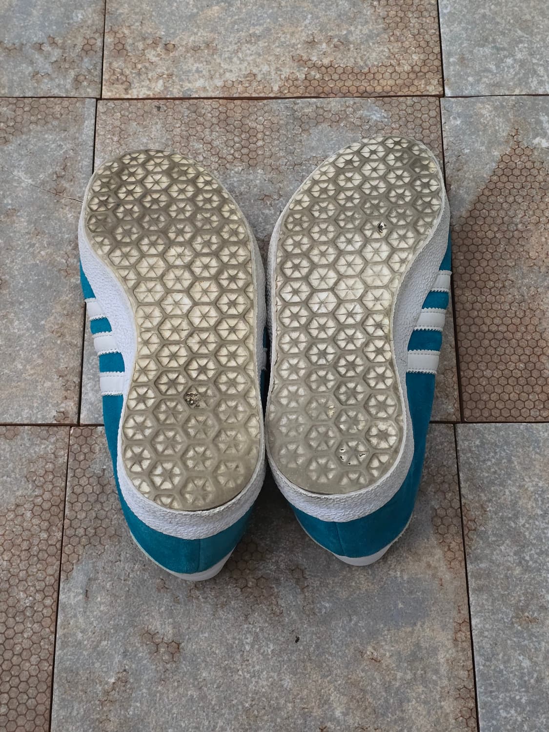 (220)아디다스 빈티지 가젤 아쿠아 블루  상품이미지9