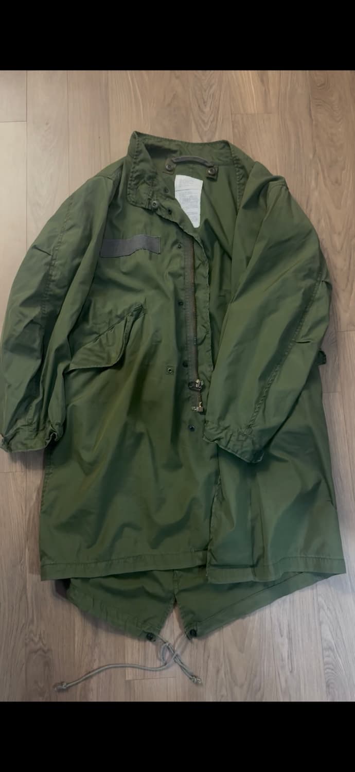 M-65 피쉬테일 오리지널 개파카 상품이미지1