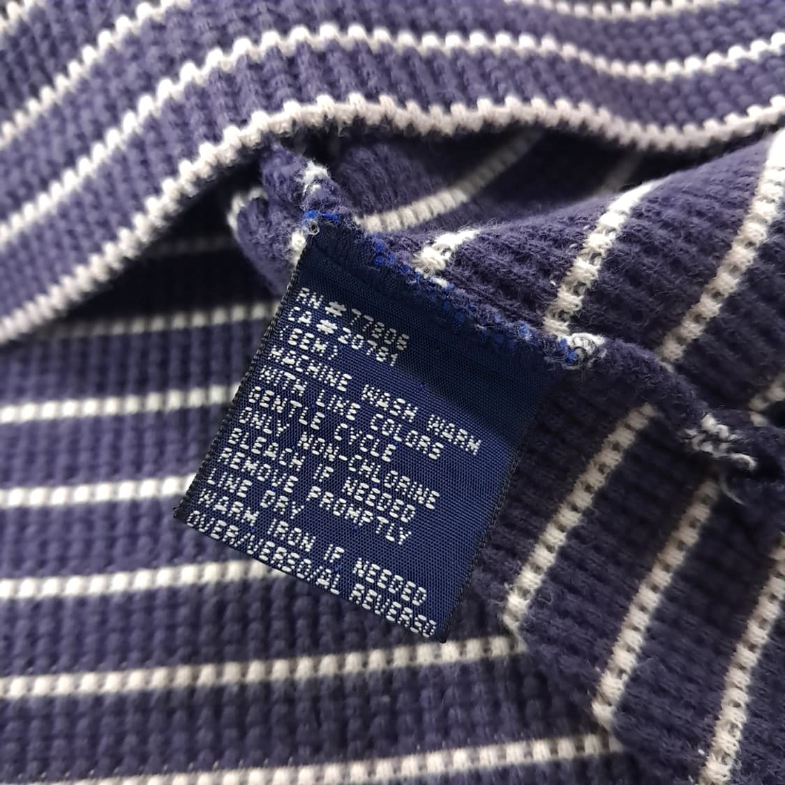CK573 2XL 타미힐피거 90s 스트라이프 반팔 칼라 티셔츠 상품이미지5