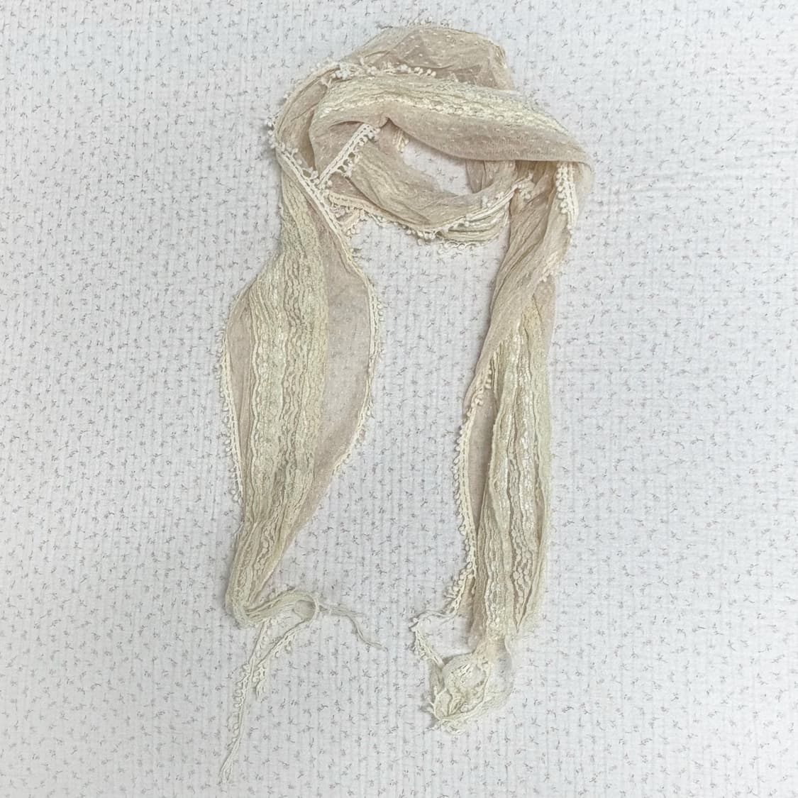 JPN/ 레이스스카프 모리걸스카프 모리룩스카프 모리룩스카프 상품이미지5