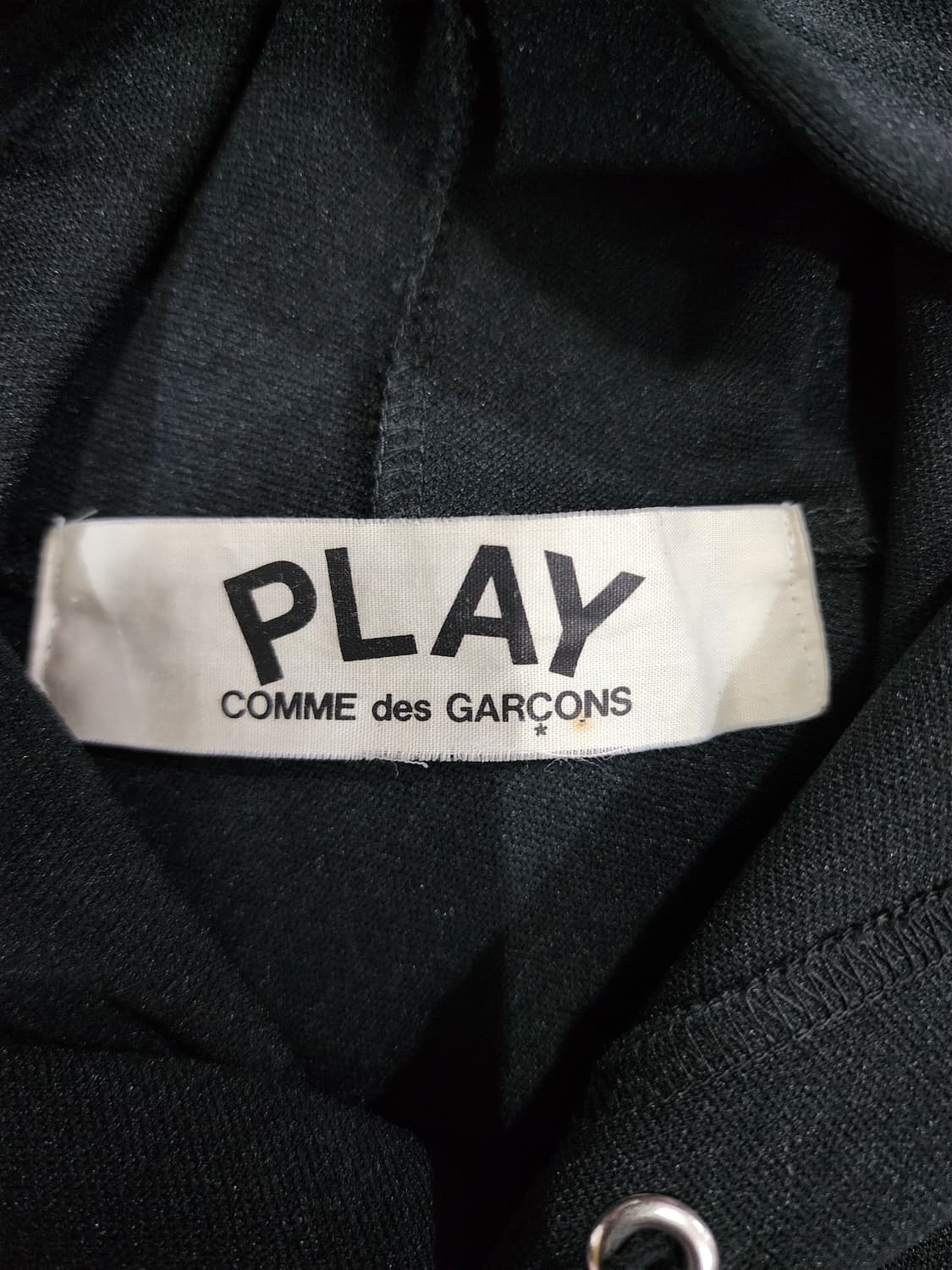 꼼데가르송 레드하트 와펜 후드티 L 상품이미지4