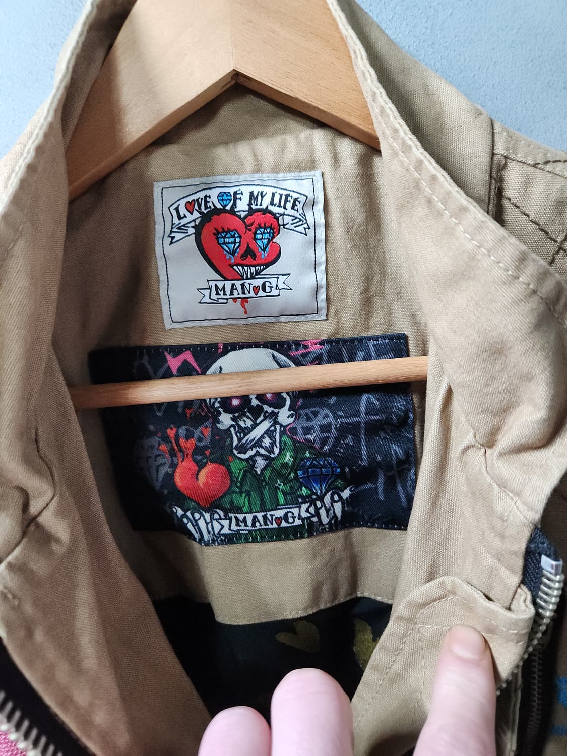 그라피스트만지 MAN.G 야상 헌팅 자켓 상품이미지5