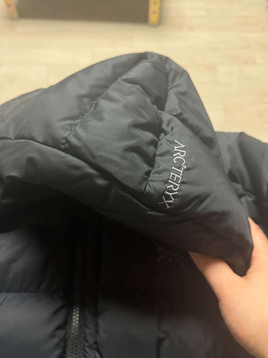 아크테릭스 토륨 후디 블랙 상품이미지5