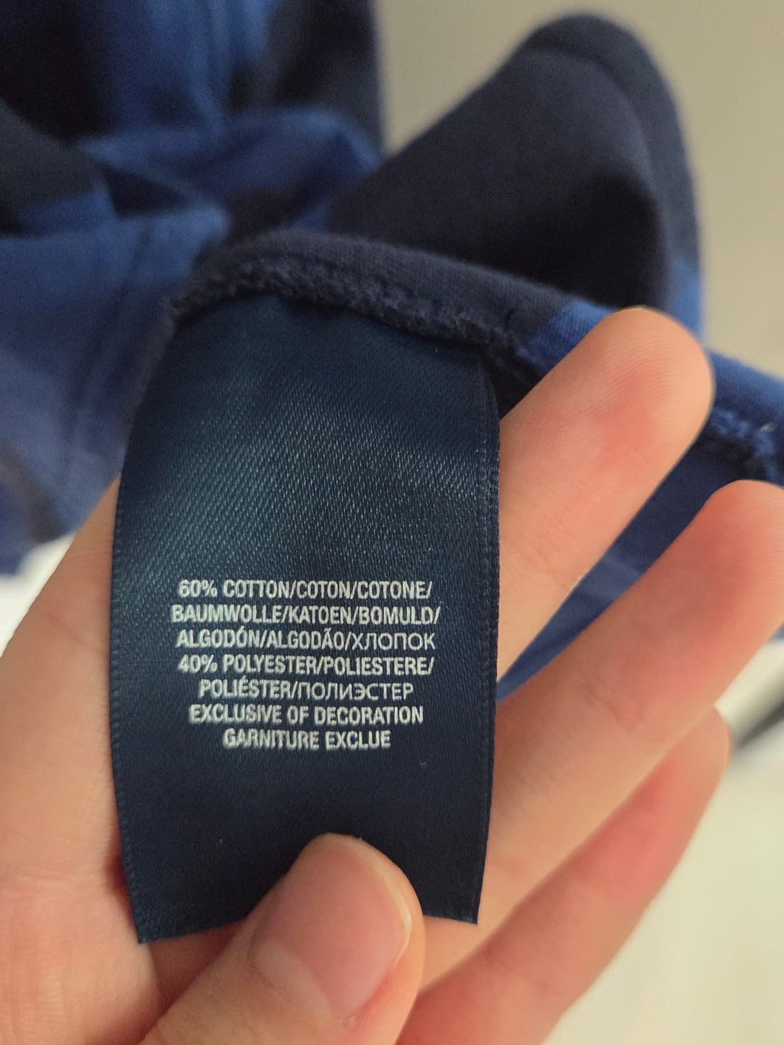 폴로 네이비 스트라이프 미니 원피스 상품이미지5