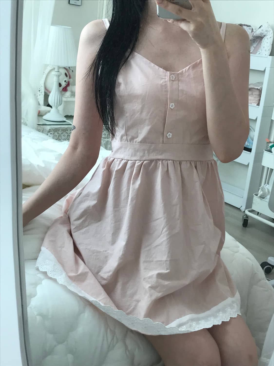 sugarbliss 슈가블리스 워니하우스 멜팅크림 드레스 원피스 상품이미지4