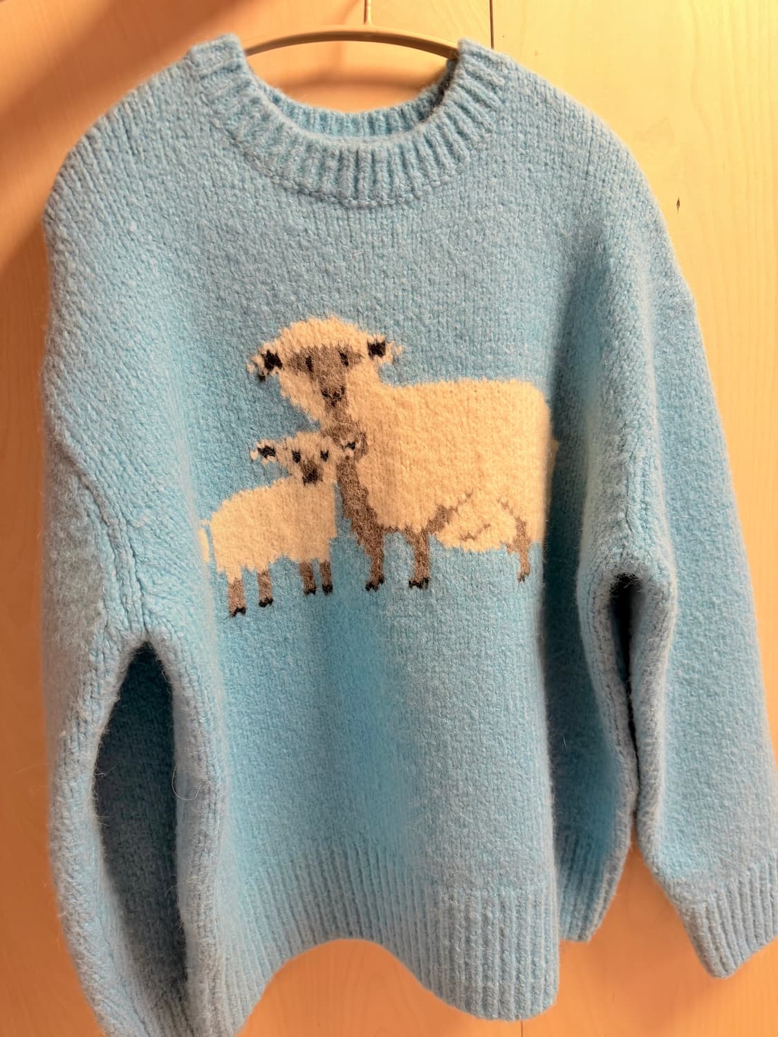 아티스트컴플렉스 양니트 블루 상품이미지3