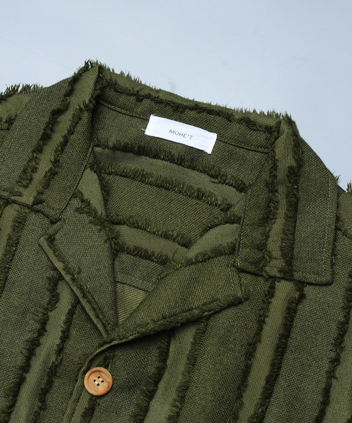 Muhet 자카드 오버 셔츠 상품이미지2