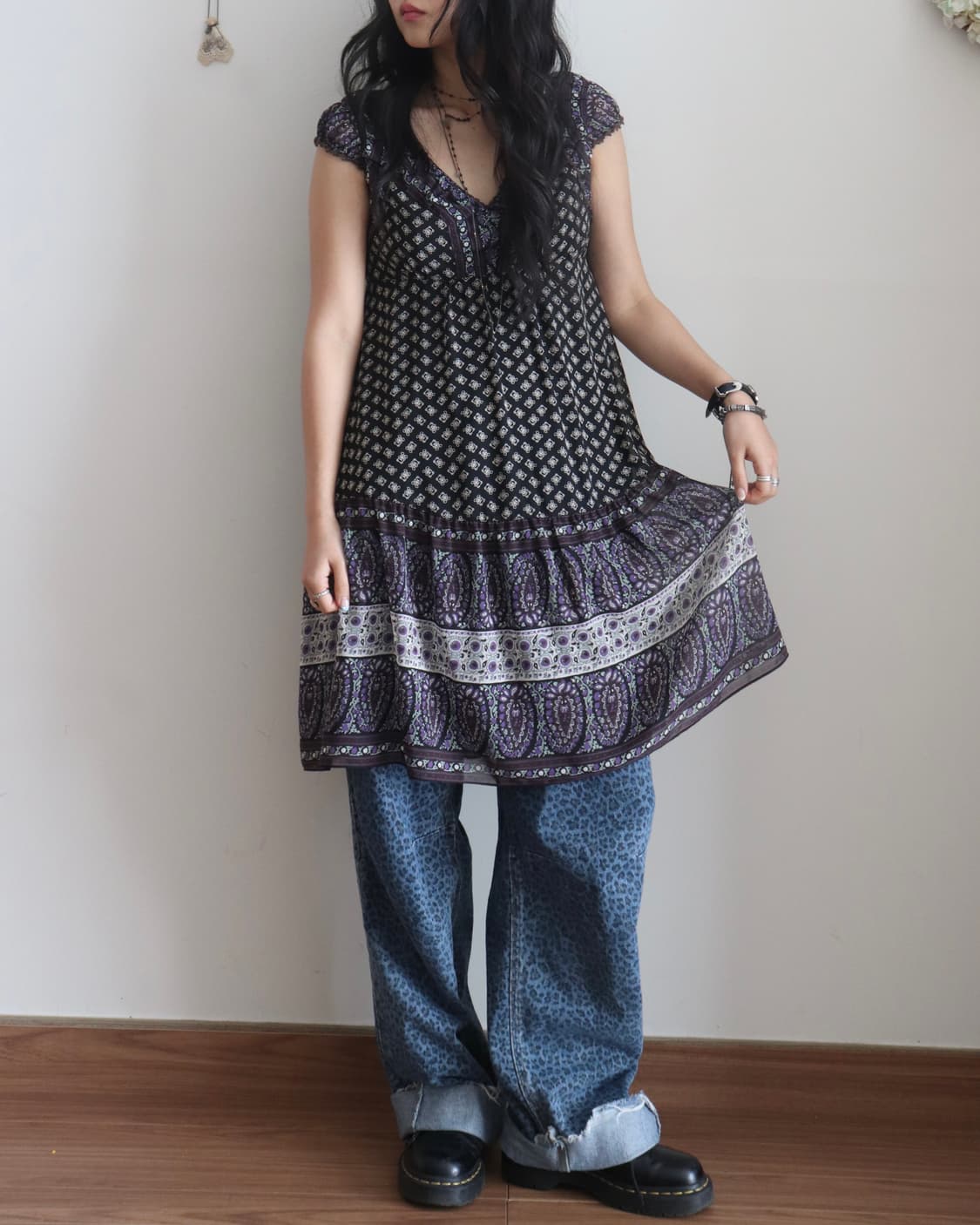 [Hysteric Glamour]Fuckbear Paisely Dress 상품이미지9