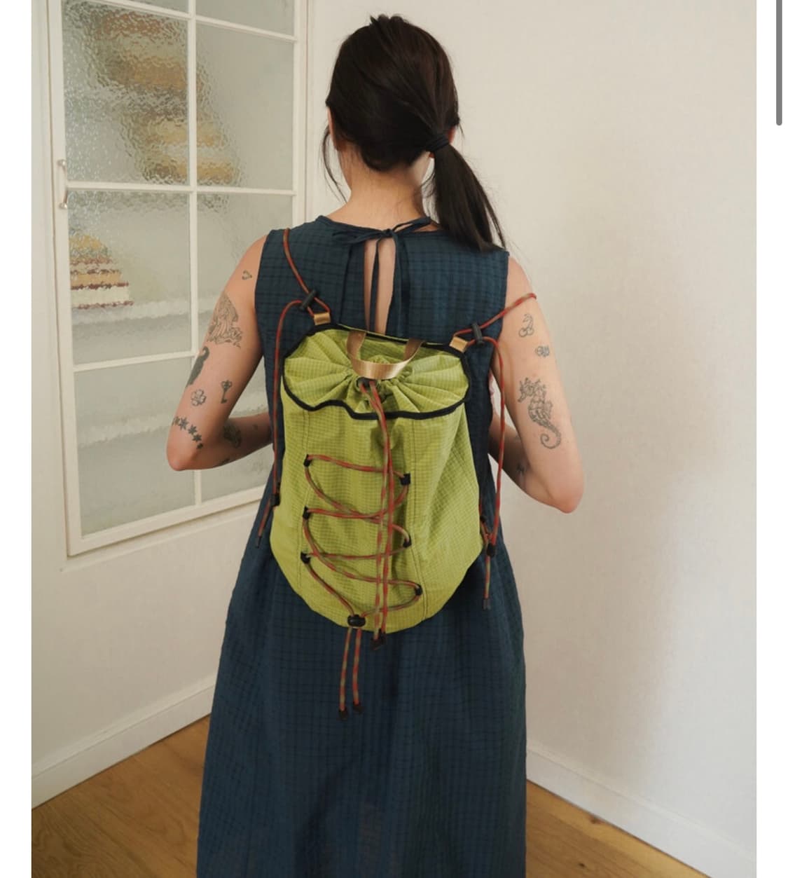 예디 아카이브 LIGHTWEIGHT STRING BACKPACK - OL 상품이미지1