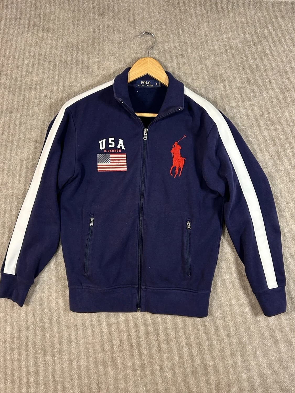 폴로 랄프로렌 USA 빅 포니 트랙 자켓 상품이미지1