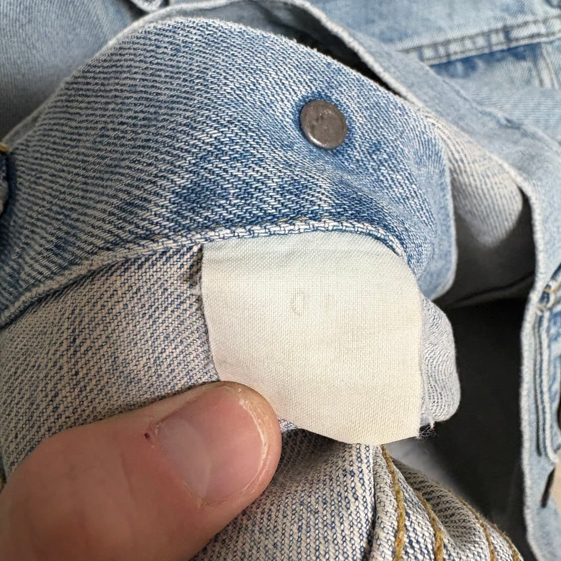 리바이스 LVC 71557 3세대 데님 트러커 자켓 / 연청, 40 상품이미지8