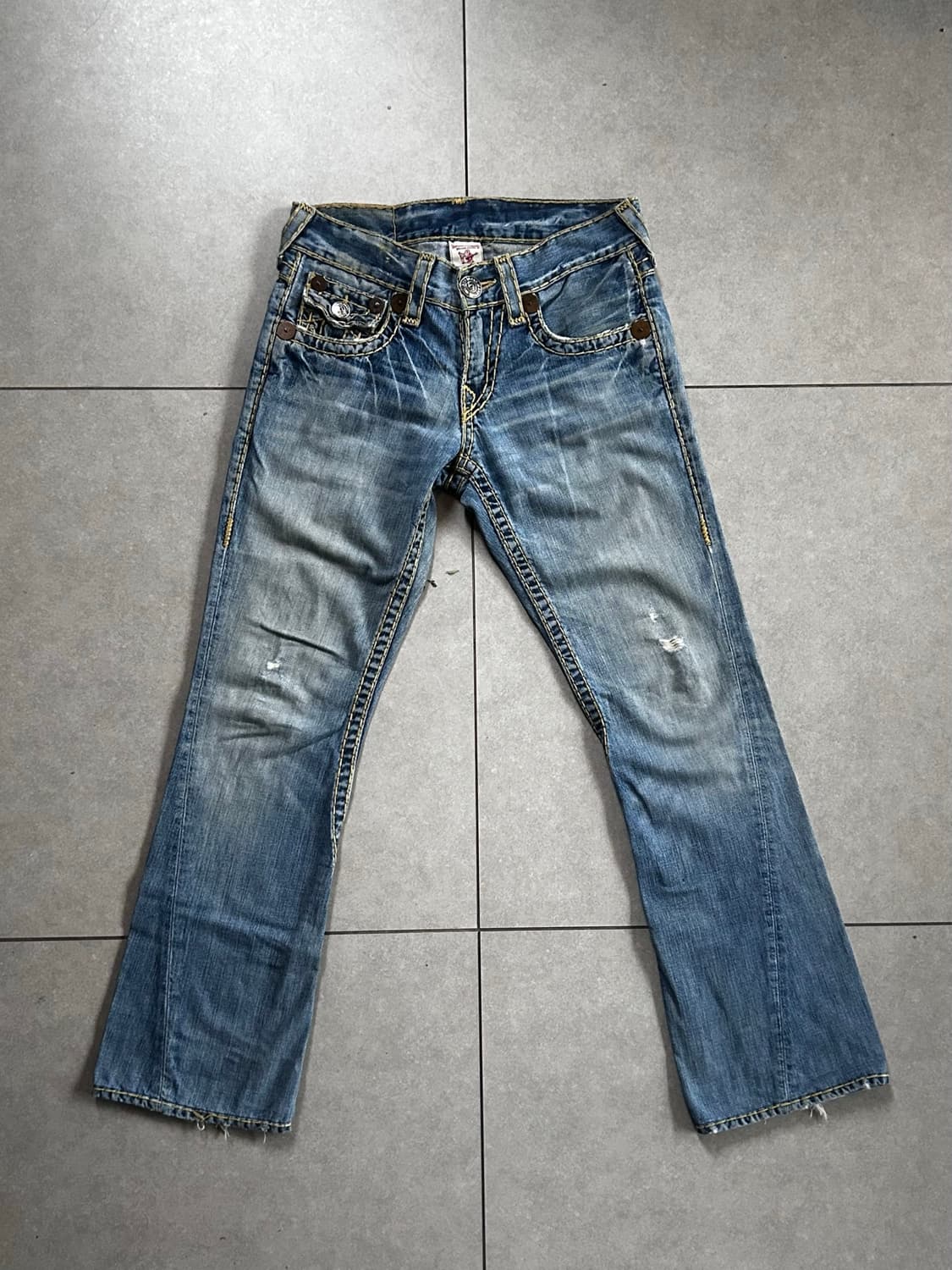 True Religion 스티치 팬츠 28 상품이미지1