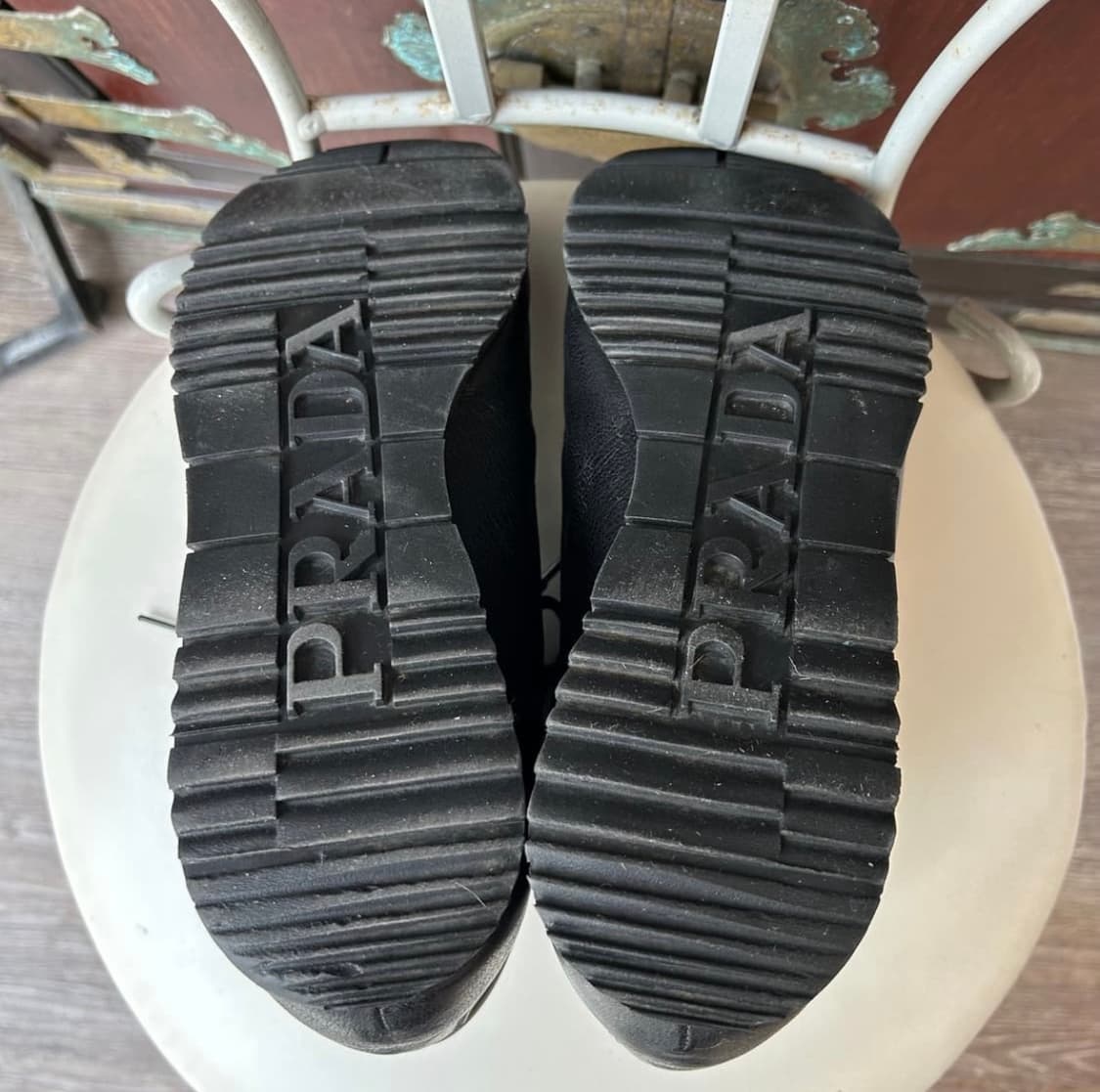 프라다 스포츠 레더 부츠 상품이미지5