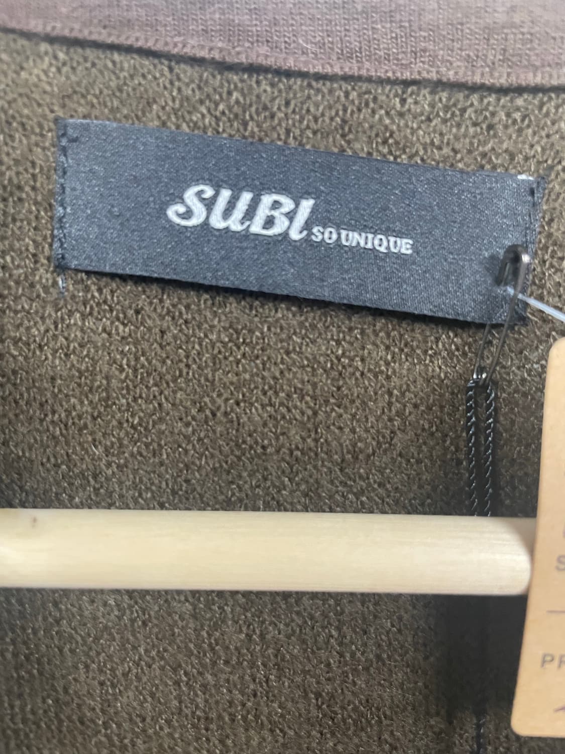 SUBI 레오파드 퍼 베스트 상품이미지5