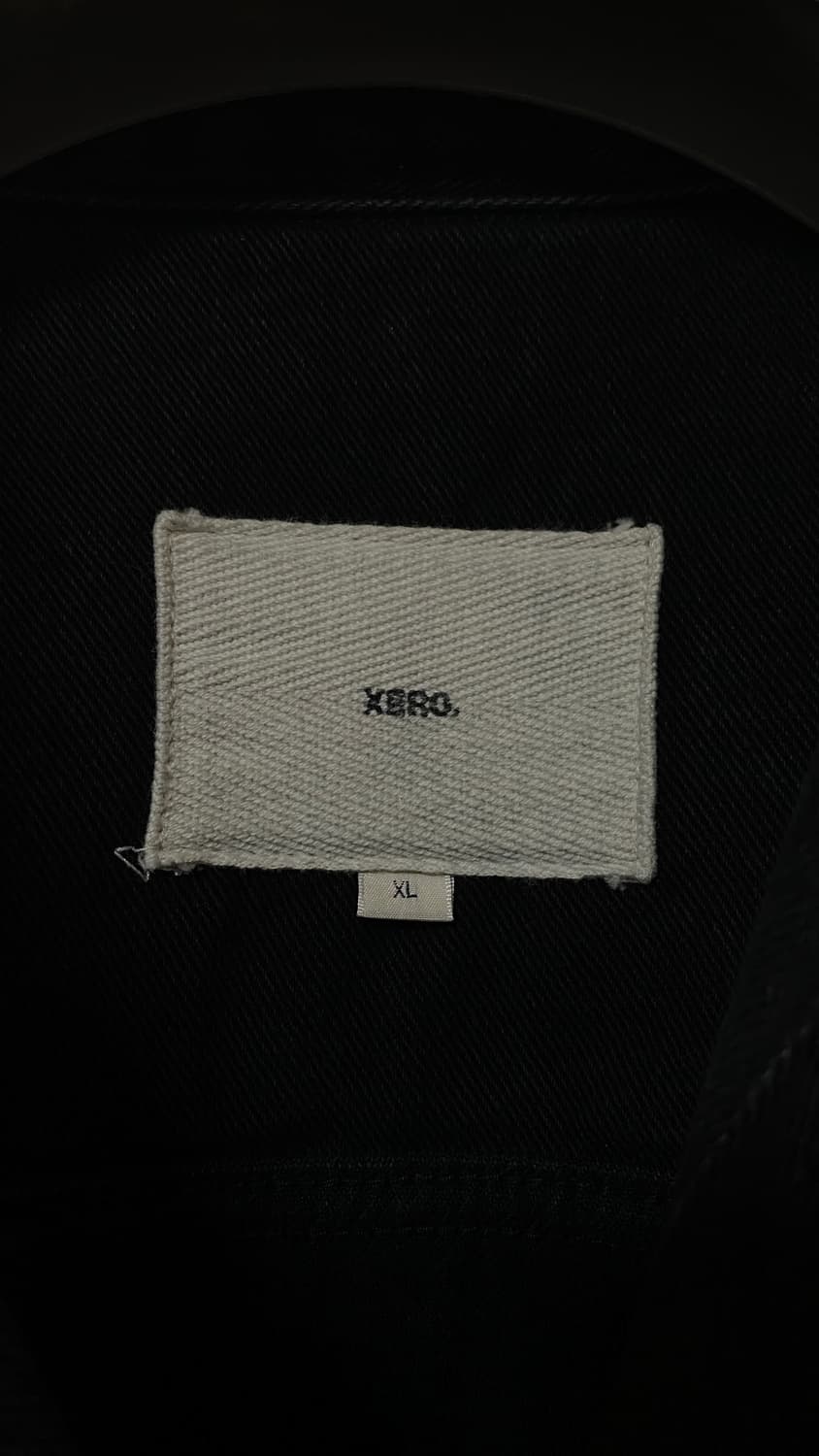 (XL)제로 XERO 트러커 데님 자켓 블랙 상품이미지3