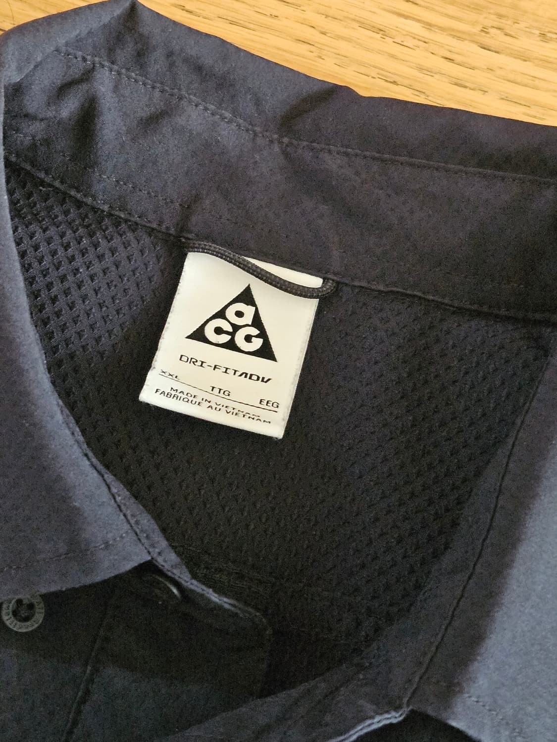 나이키 ACG 드라이핏 UV 디베스테이션 트레일 셔츠 블랙 xxl 상품이미지4