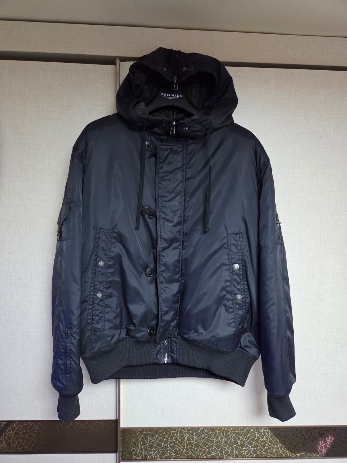 어반지오다노 후드 MA-1 105 사이즈점퍼 상품이미지1