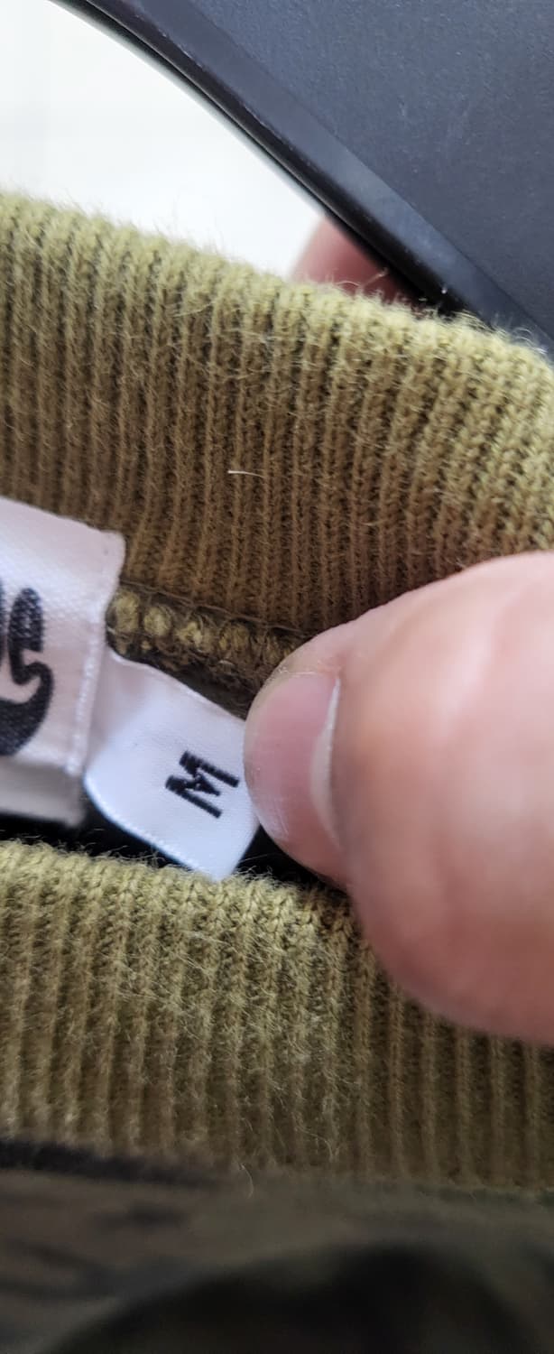 베이프 카모 맨투맨 M 상품이미지7