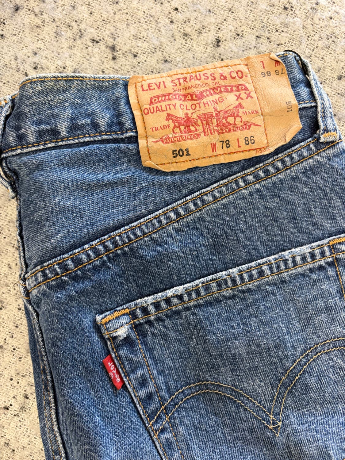 N86. 리바이스 501 팬츠 상품이미지1