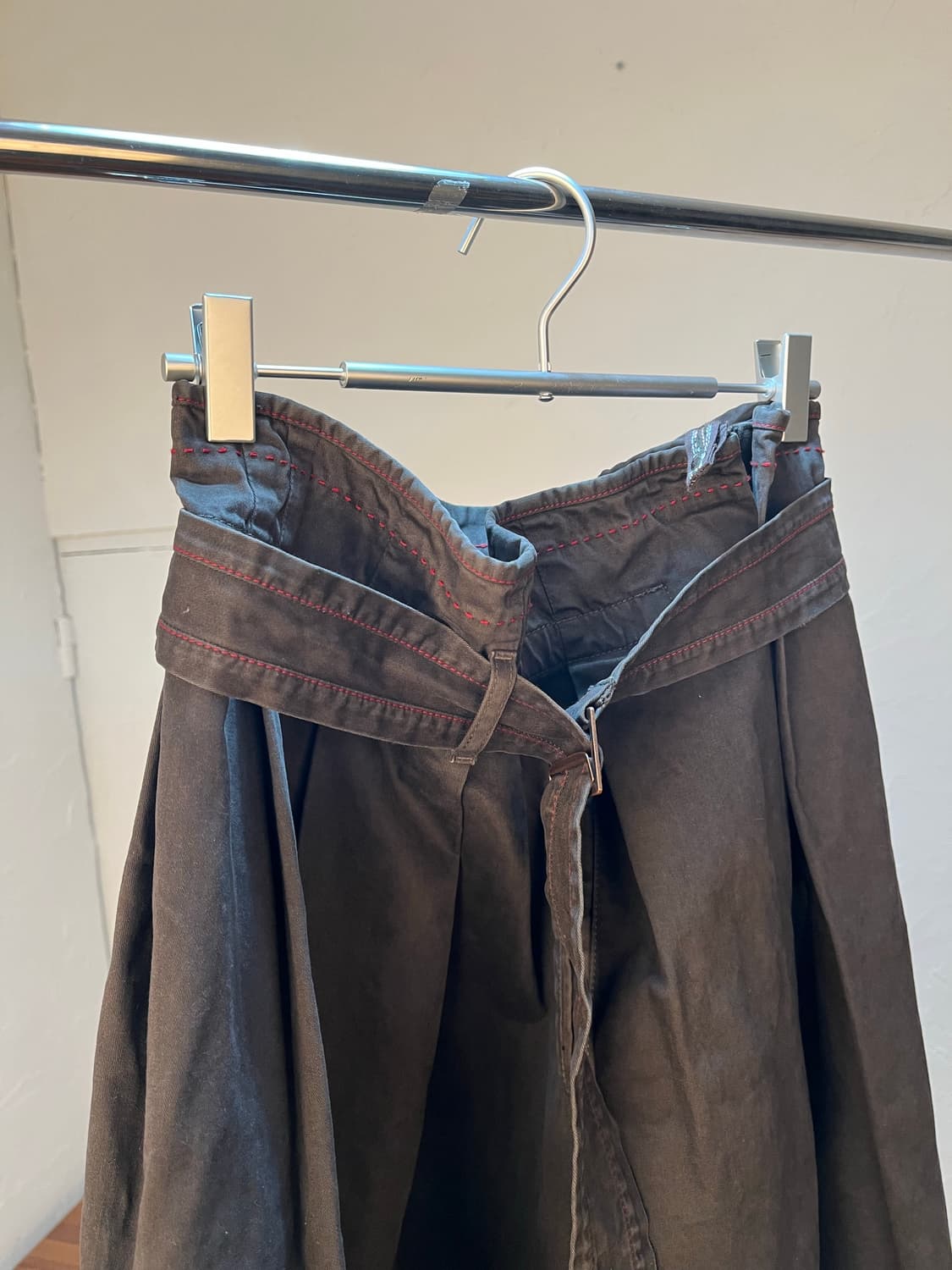 마리떼 하이웨이스트 플레어 스커트 상품이미지6