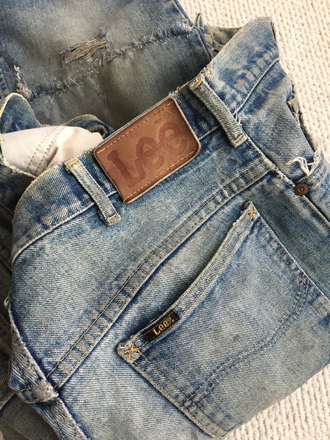 70‘s lee riders 레귤러 부츠컷 데님 상품이미지7