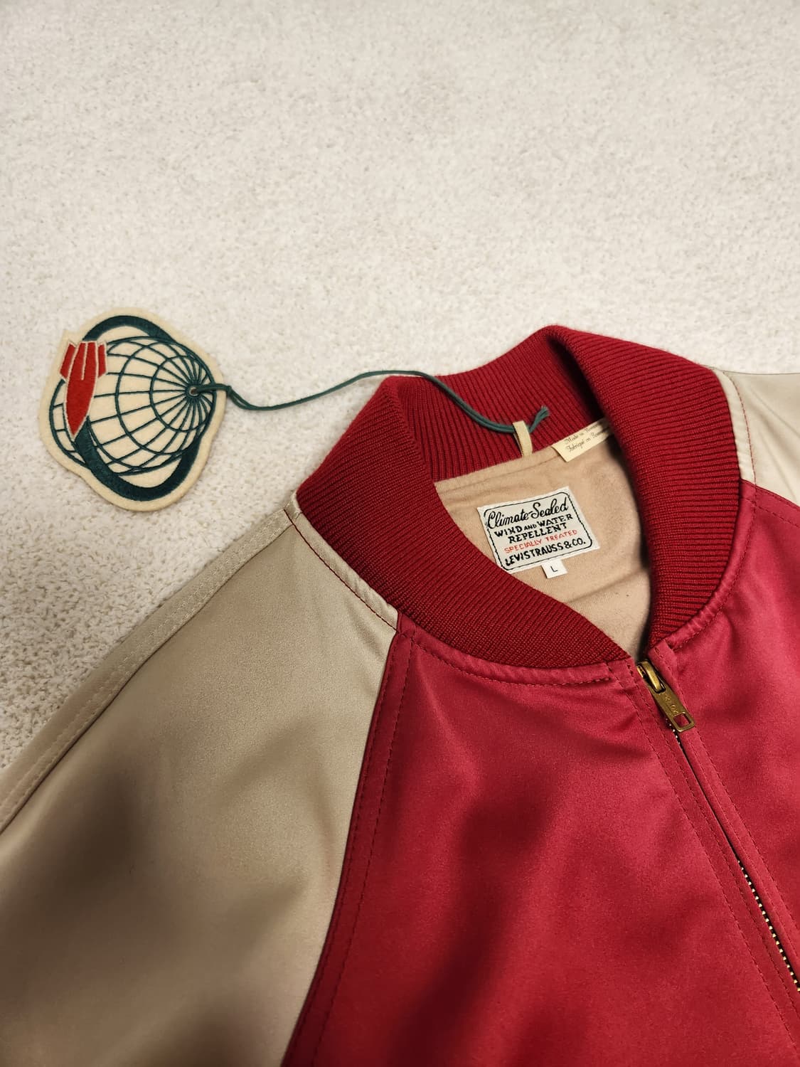 LVC 클라이메이터 봄버 자켓 L 상품이미지3