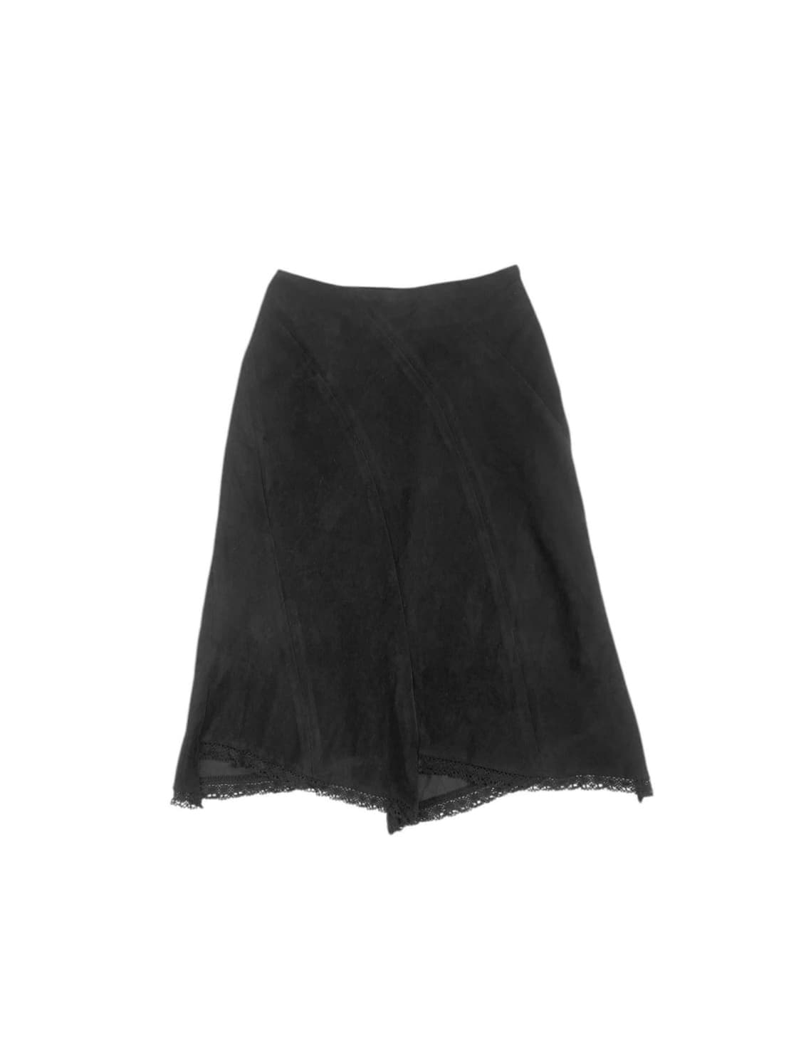 JPN 빈티지 웨이브 슬릿 스커트 상품이미지1