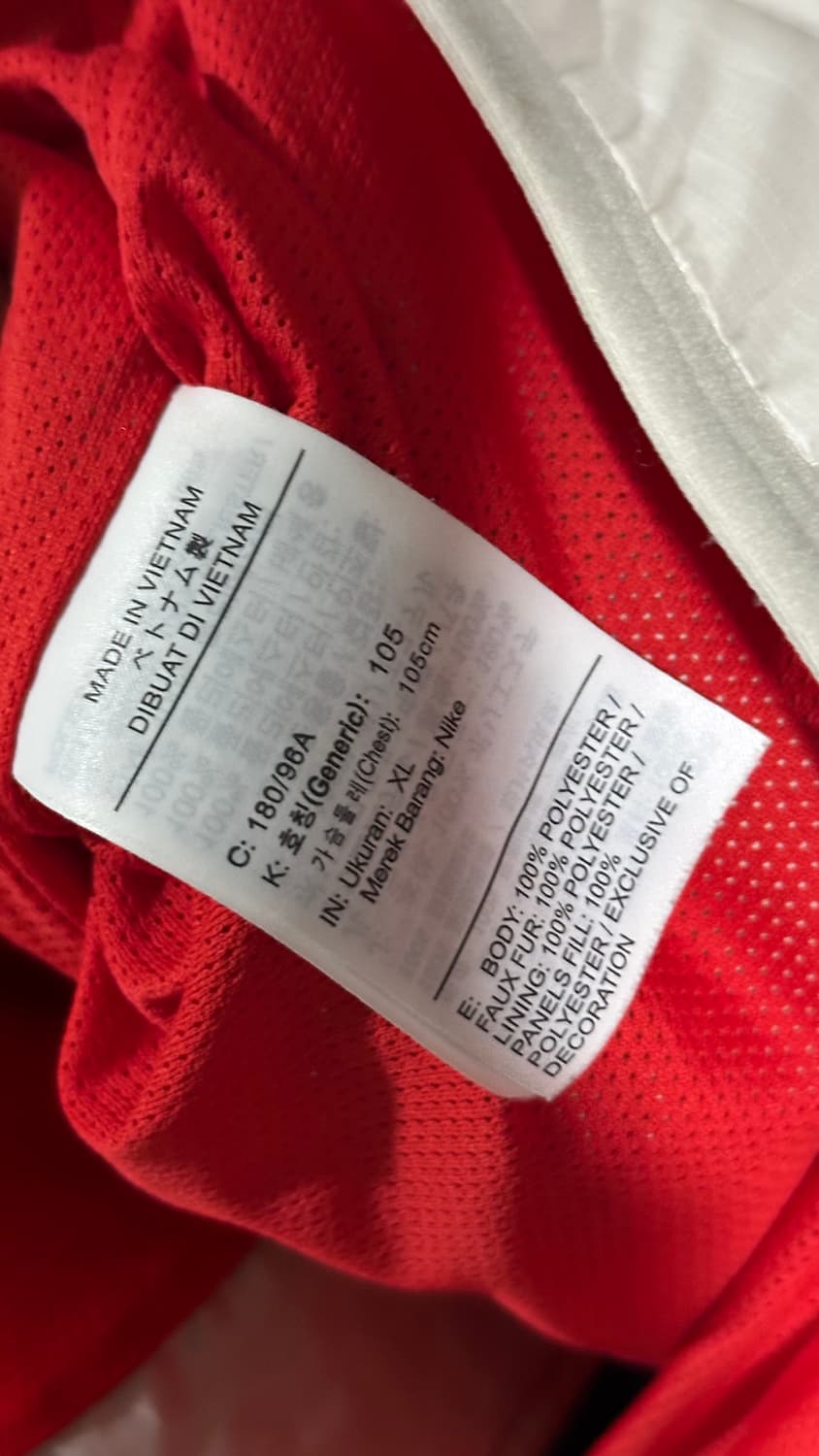 나이키 NSW 헤리티지 옵시디언 블랙 자켓 XL 상품이미지4