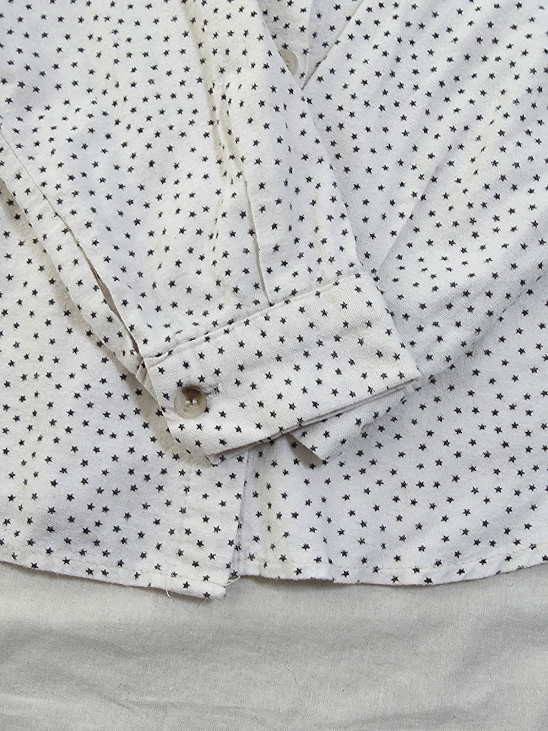 모리걸 별 패턴 빈티지 블라우스 상품이미지5