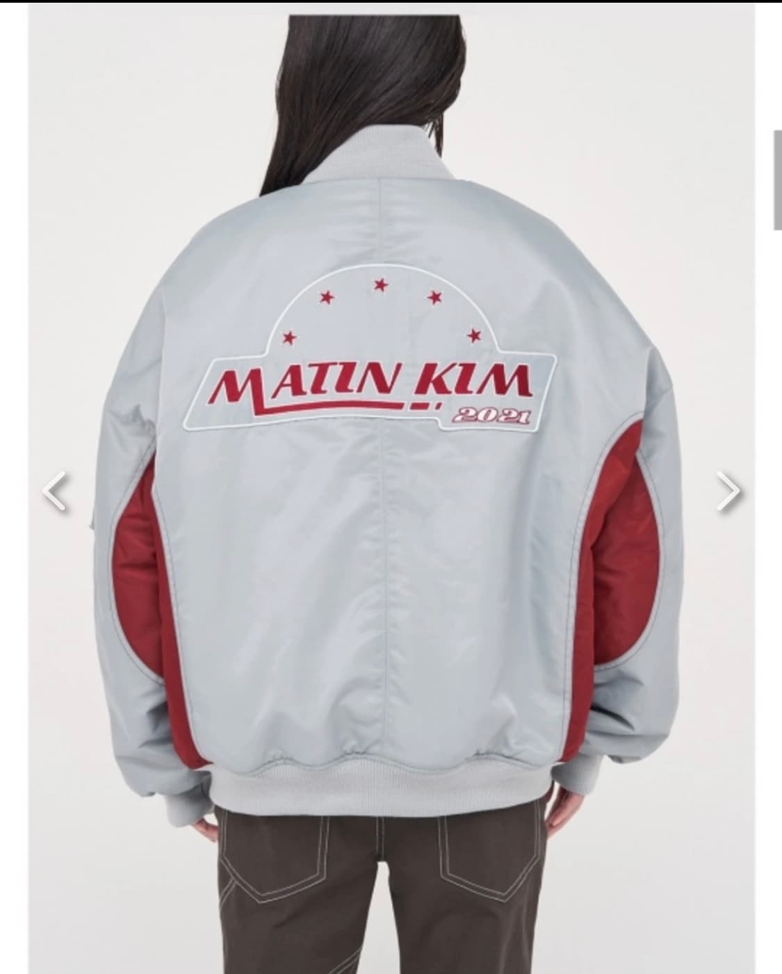 마땡킴 ma1블루종 항공점퍼 봄버자켓 상품이미지6