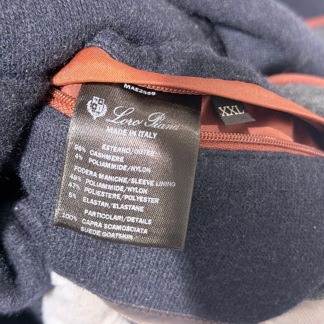 (A+/XXL) / 로로피아나 캐시미어 레인 시스템 코트 자켓 상품이미지6