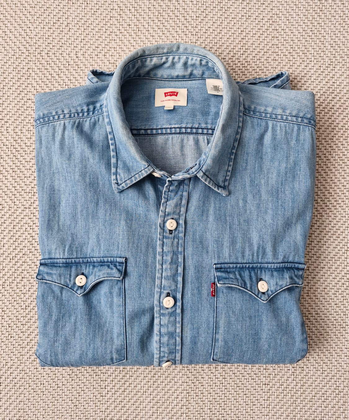 리바이스 데님셔츠 M 상품이미지5