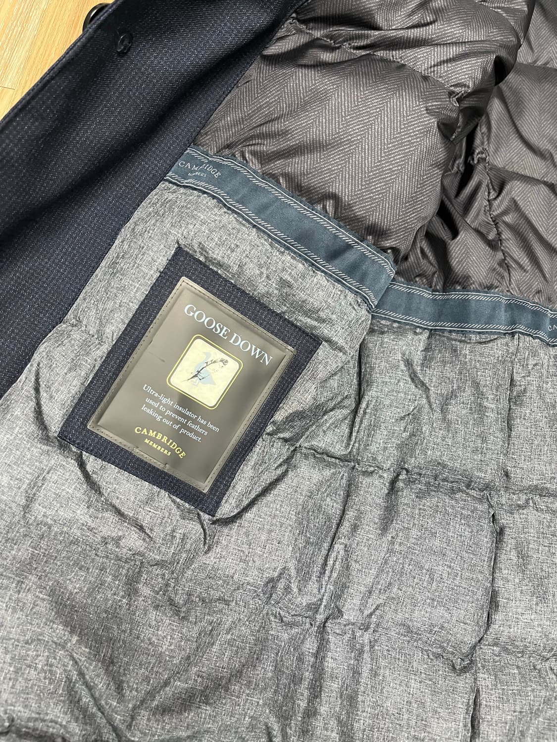 캠브릿지 멤버스 구스다운 패딩 코트 95 상품이미지6